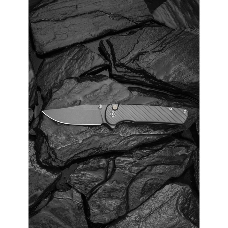 Ніж складаний туристичний Civivi Iron Tide (8.2 см) 14C28N / Aluminum сірий