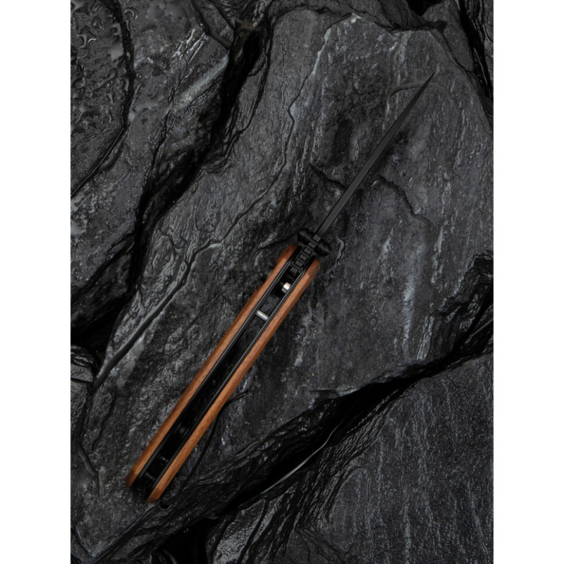 Ніж складаний кишеньковий Civivi Triptych, (7.6 см) 14C28N / Guibourtia Wood