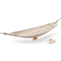 Двухместный гамак без опрокидывания Naturehike NH21DC000, 210×145 см, хлопок, бежевый