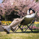 Крісло туристичне складане з високою спинкою Naturehike CNK2450JJ020, чорний
