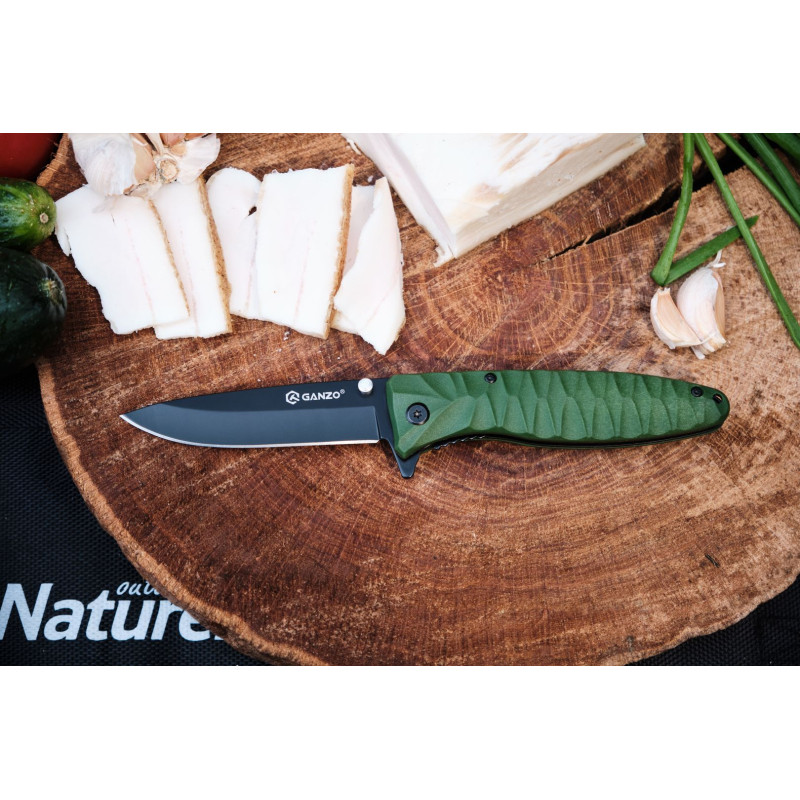 Ніж складаний Ganzo G620g-1 зелений