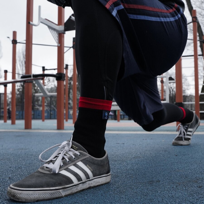 Шкарпетки водонепроникні Dexshell Running Lite, р-р XL, червоні