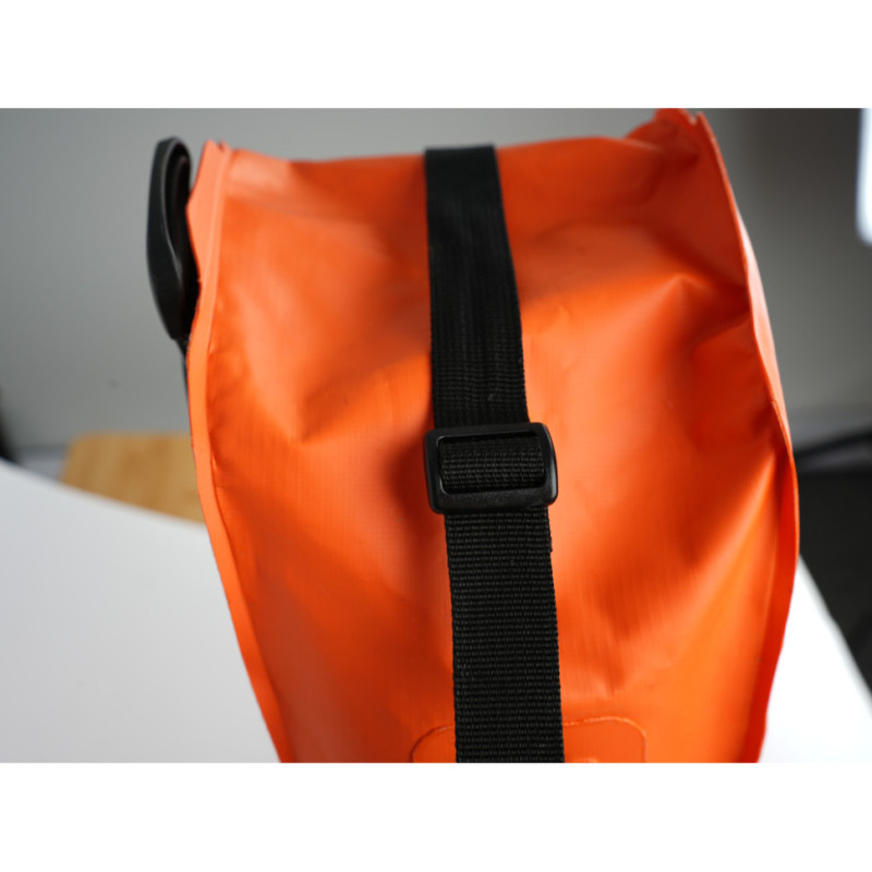 Душ портативний із ємністю та насосом Flextail Tiny Shower Bag, 20л, помаранчевий