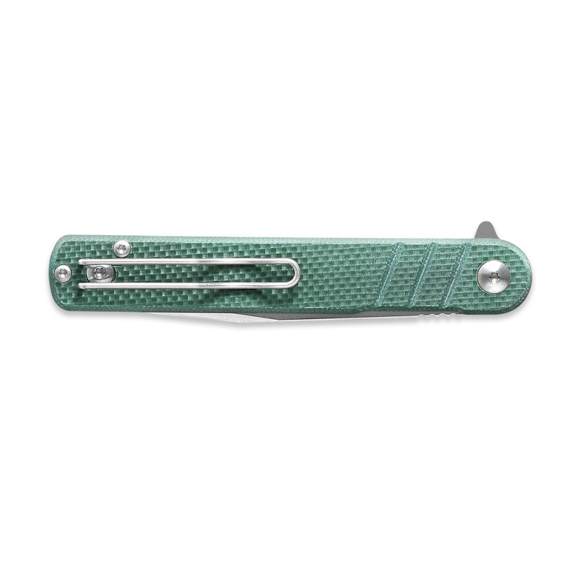 Ніж складаний туристичний Ganzo G772-GB (8.9 см) 8CR14 / G10 зелений