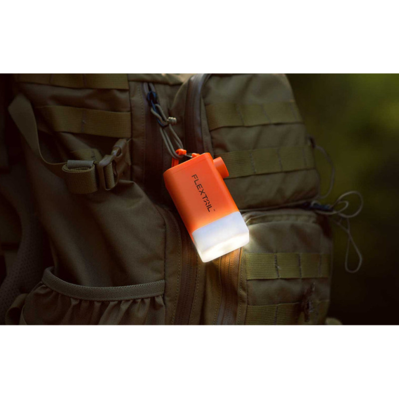 Насос-ліхтар-powerbank кемпінговий Flextail Max Pump 2 Plus, помаранчевий