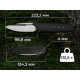 Ніж складаний туристичний Weknife Hull (9.9 см) Bohler M390 / Titanium чорний