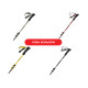 Трекінгова палиця Naturehike CNK2300DS010, 120 см, зелена
