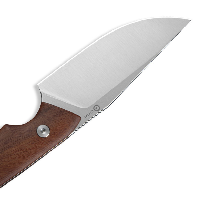 Ніж фіксований тактичний Civivi Gander, (9.2 см) 14C28N / Guibourtia Wood