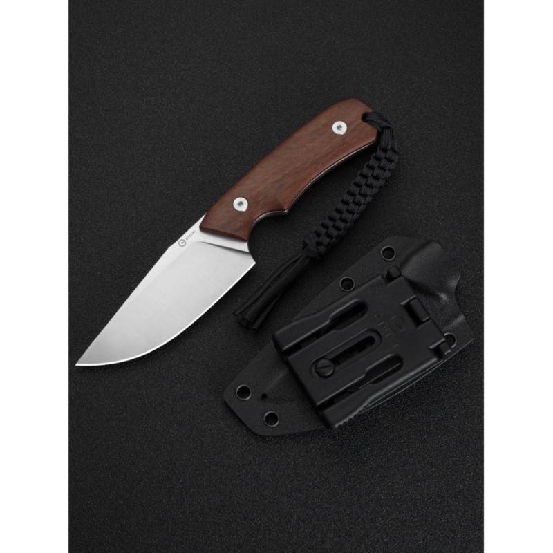 Ніж фіксований тактичний Civivi Gander, (9.2 см) 14C28N / Guibourtia Wood