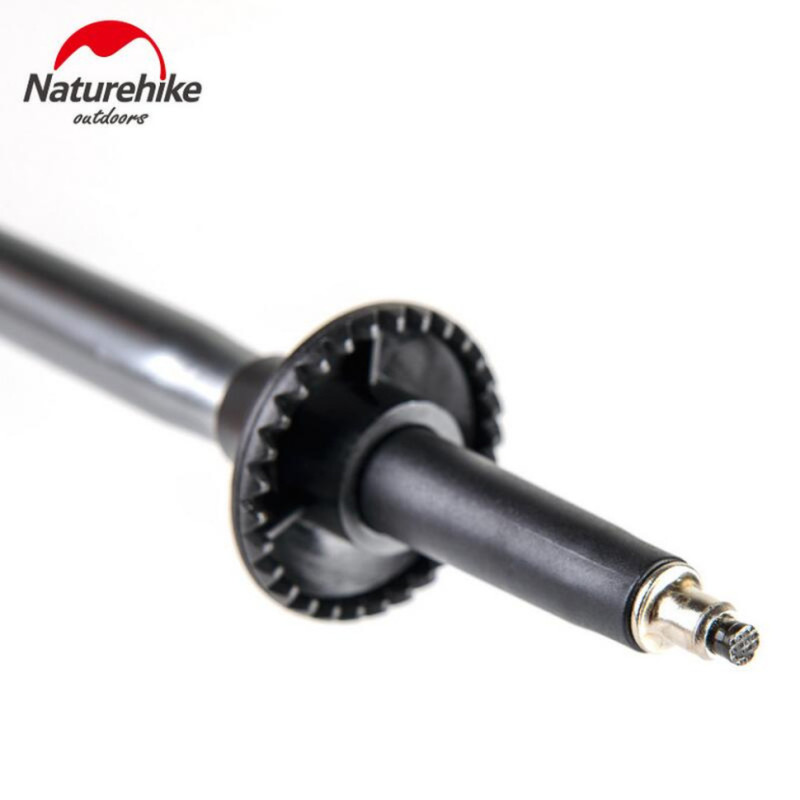 Трекінгова палиця 3-сек. Naturehike Women 6061 AL NH17D001-Z, 57-120 см, алюміній, золотиста