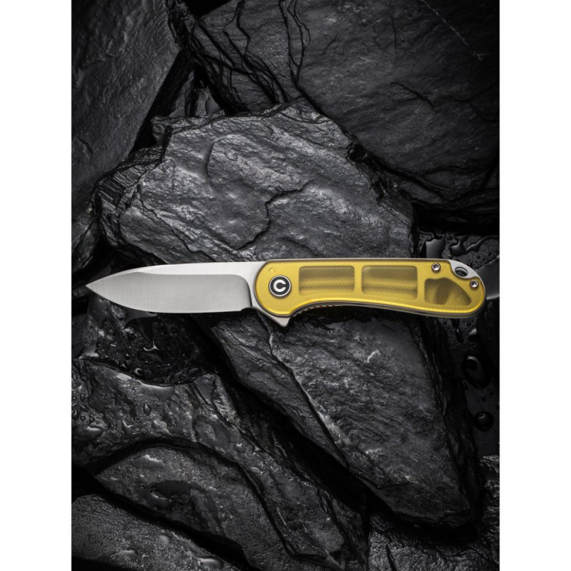 Ніж складаний кишеньковий Civivi Elementum, (7.5 см) D2 / Ultem