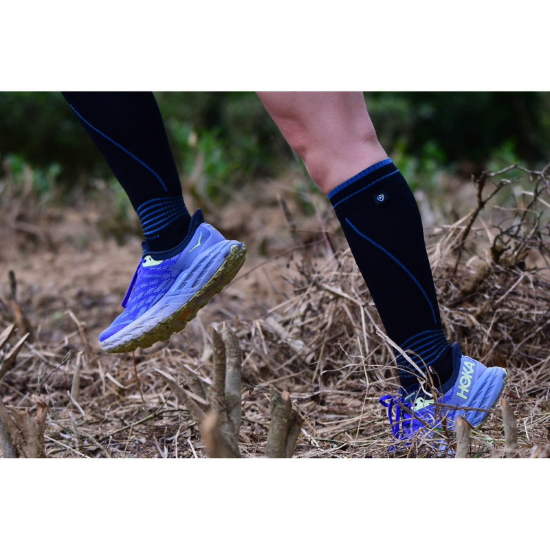 Водонепроникні шкарпетки Dexshell Longlite Socks 2.0, блакитні полоски, розмір S (36-38)