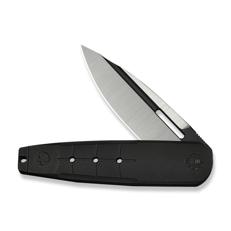 Ніж складаний туристичний Weknife Hull (9.9 см) Bohler M390 / Titanium чорний