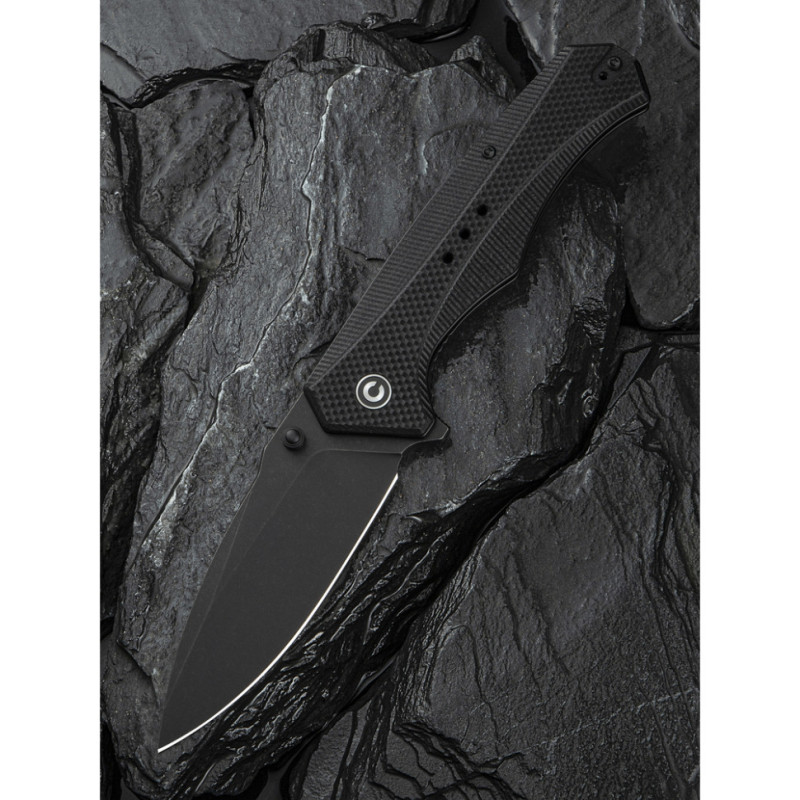 Ніж складаний туристичний Civivi Photonix, (9.4 см) 14C28N / G10 чорний