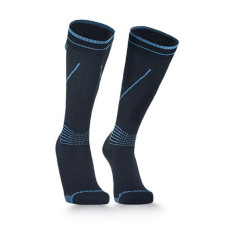 Водонепроникні шкарпетки Dexshell Longlite Socks 2.0, блакитні полоски, розмір S (36-38)