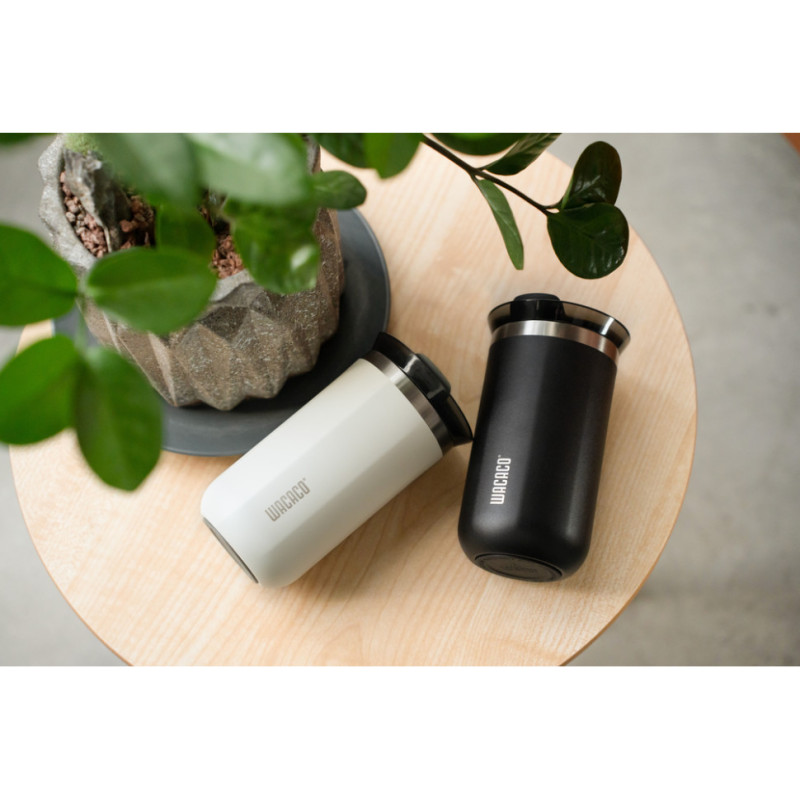 Термокухоль Wacaco Octaroma Lungo 300 мл, чорний