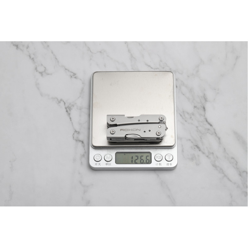 Міні мультитул Roxon M2 зі змінними бітами, сірий