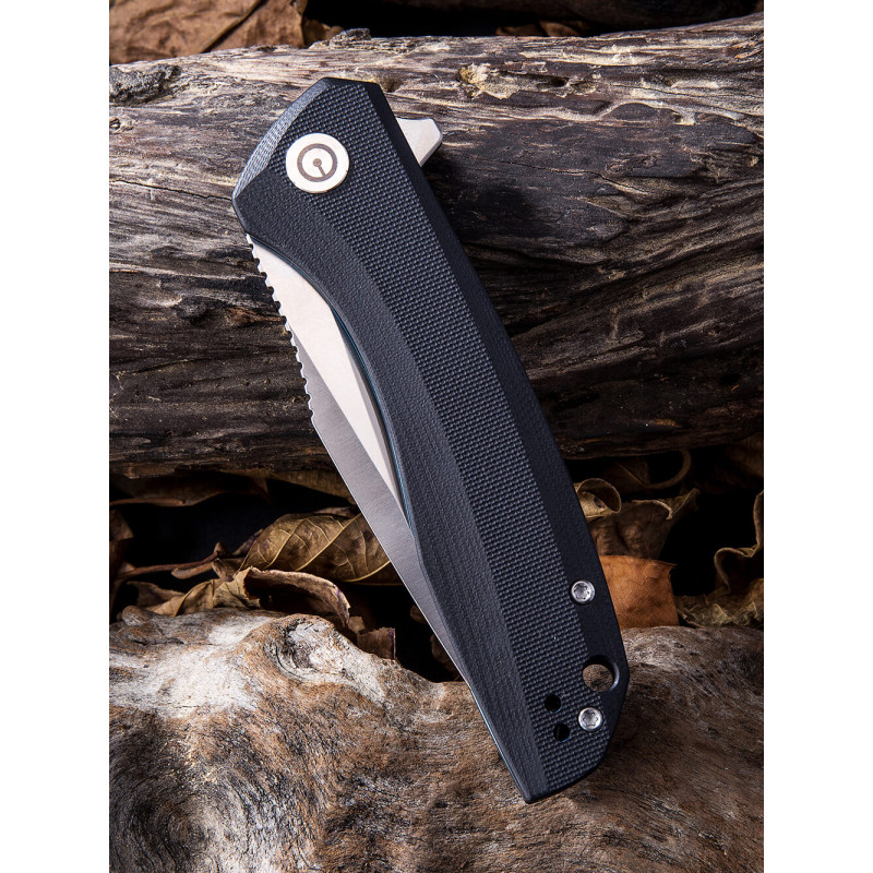 Ніж складаний туристичний Civivi Baklash, (8.9 см) 9Cr18MoV / G10 синій