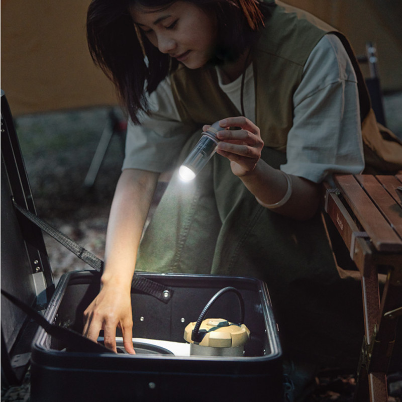 Ліхтар кемпінговий Naturehike CNK2350ZM010, 118х39мм, чорний