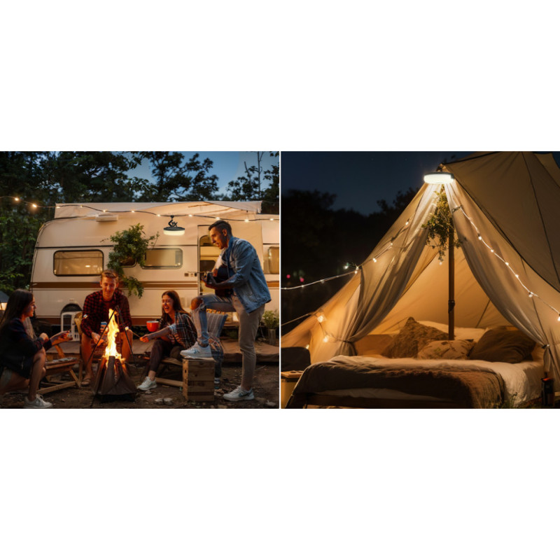 Кемпінговий ліхтар-гірлянда NexTool Milky Way - GW20, біла (20 метрів)