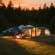 Намет чотиримісний надувний Naturehike Gen Air FL CNK2550WS046, сірий
