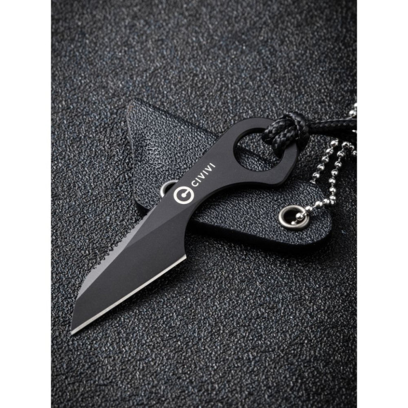 Ніж фіксований тактичний Civivi Gramis, (2.6 см) 14C28N чорний