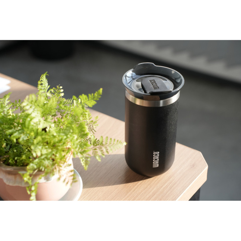 Термокухоль Wacaco Octaroma Lungo 300 мл, чорний