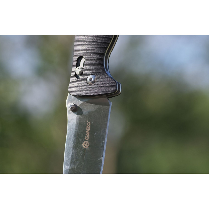 Ніж складаний Ganzo G720-B чорний