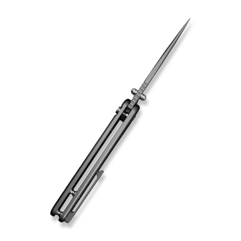 Ніж складаний туристичний Civivi Iron Tide (8.2 см) 14C28N / Aluminum сірий