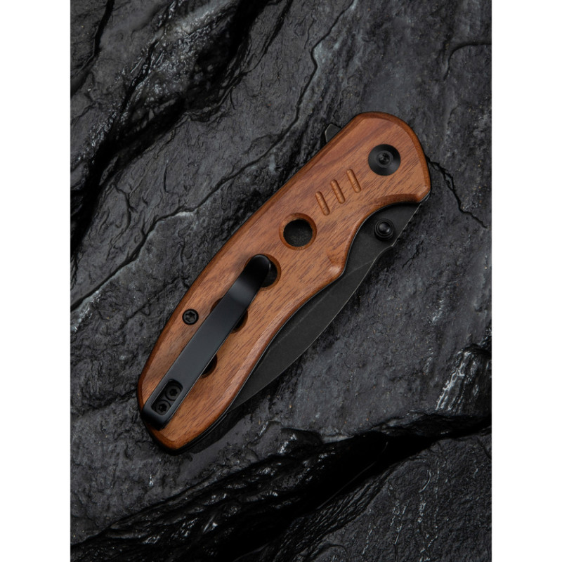 Ніж складаний кишеньковий Civivi Triptych, (7.6 см) 14C28N / Guibourtia Wood