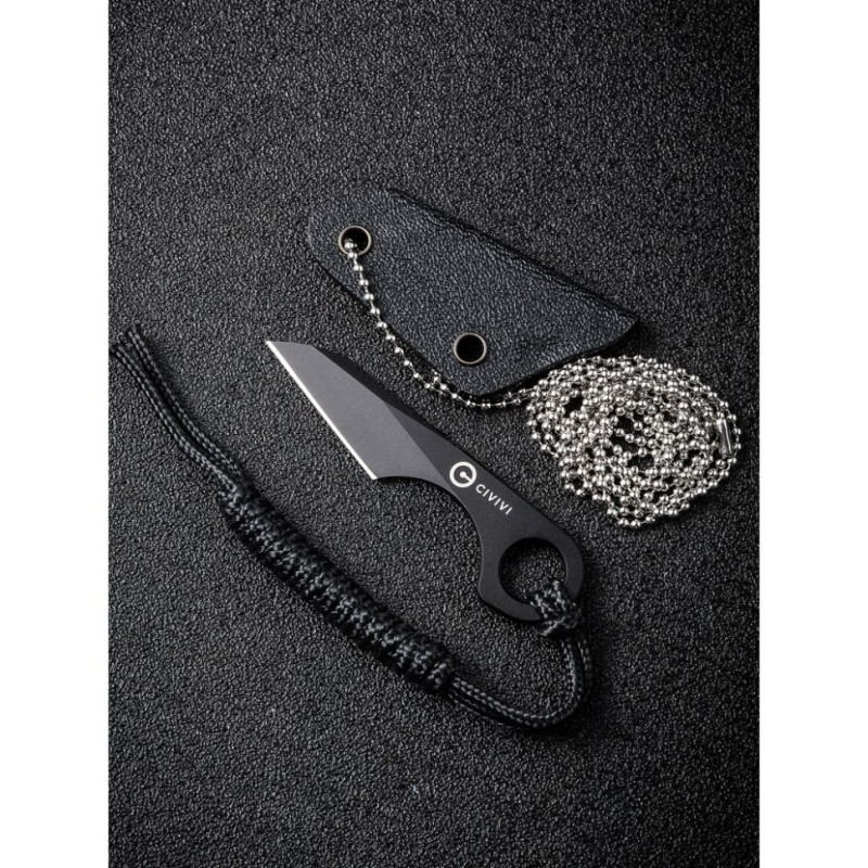 Ніж фіксований тактичний Civivi Gramis, (2.6 см) 14C28N чорний