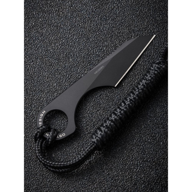 Ніж фіксований тактичний Civivi Gramis, (2.6 см) 14C28N чорний