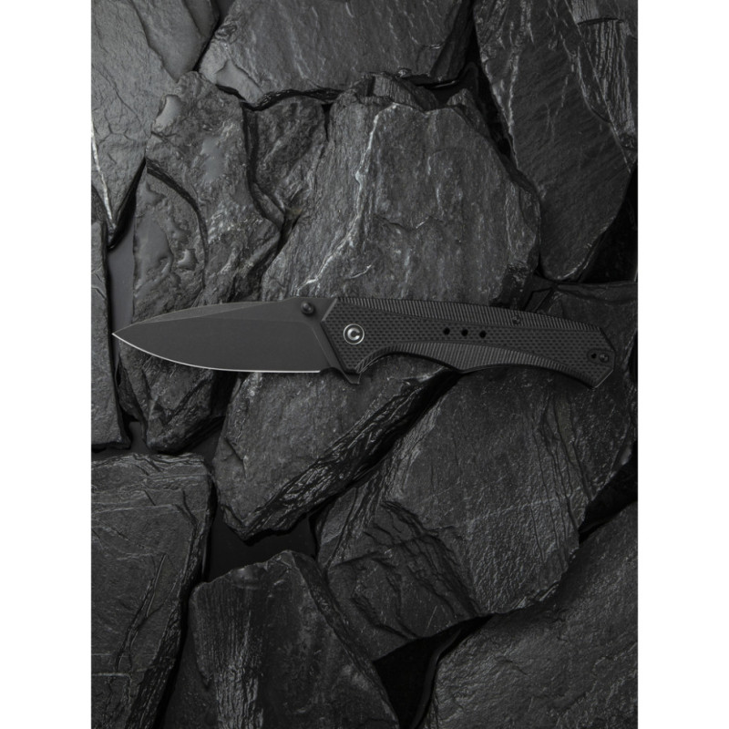 Ніж складаний туристичний Civivi Photonix, (9.4 см) 14C28N / G10 чорний