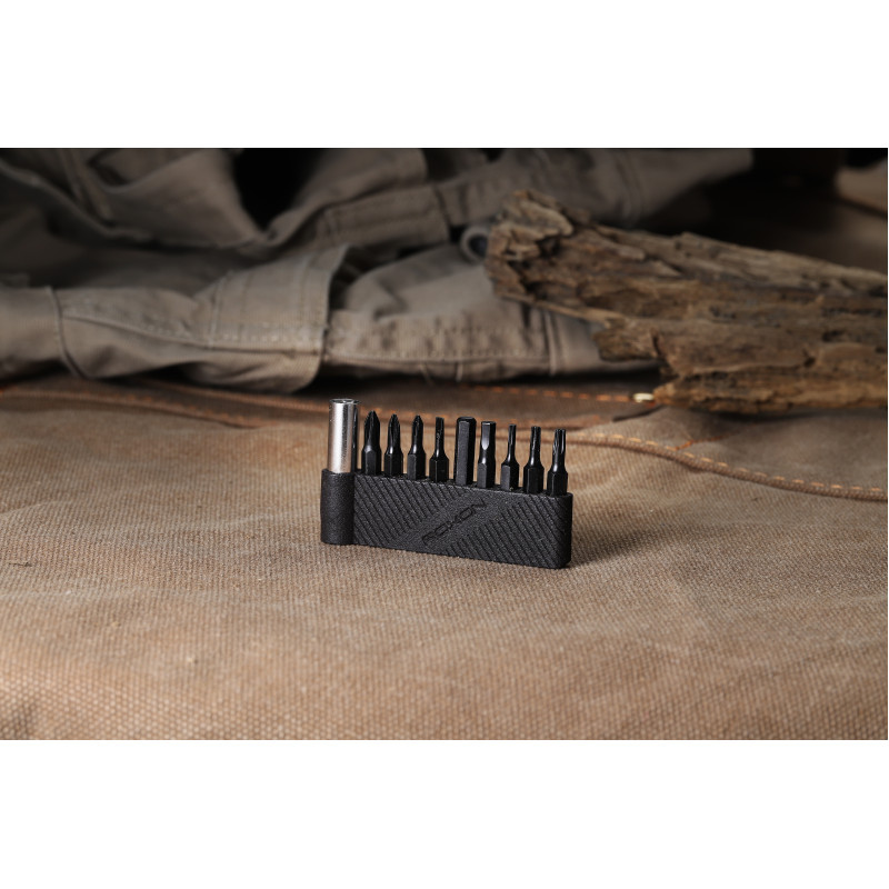 Міні мультитул Roxon M2 зі змінними бітами, сірий