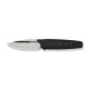 Ніж складаний туристичний Weknife Hull (9.9 см) Bohler M390 / Titanium чорний