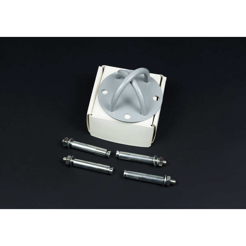 Крепление TRX X-mount (Украина), Макс. вес 400 кг, Метал, Серый, Для фиксации петель TRX