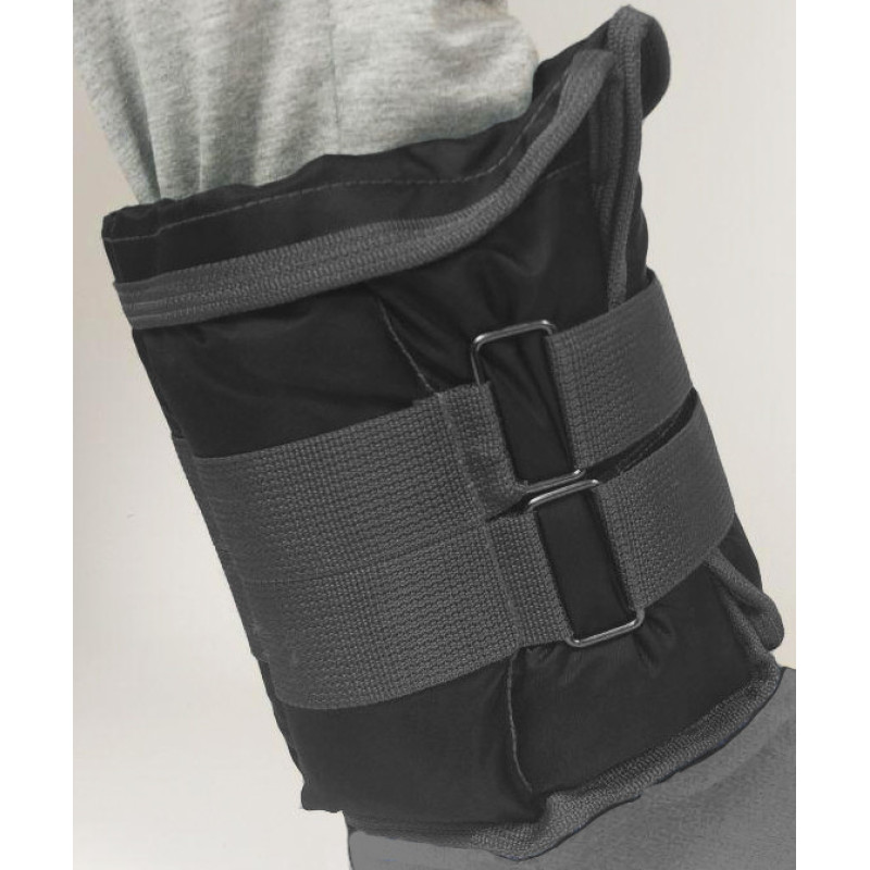 Обтяжувачі для ніг та рук EasyFit набірні чорні 0,5-2,5 кг (пара)