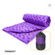 Рушник для йоги EasyFit Yoga Mat Towel з сумкою, Розмір 183х63 см, Мікрофібра, Фіолетовий