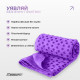 Рушник для йоги EasyFit Yoga Mat Towel з сумкою, Розмір 183х63 см, Мікрофібра, Фіолетовий
