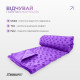 Рушник для йоги EasyFit Yoga Mat Towel з сумкою, Розмір 183х63 см, Мікрофібра, Фіолетовий