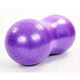 Мяч для фитнеса EasyFit Peanut (фитбол орех-арахис), Диаметр 45 см, Длина 90 см, Фиолетовый 