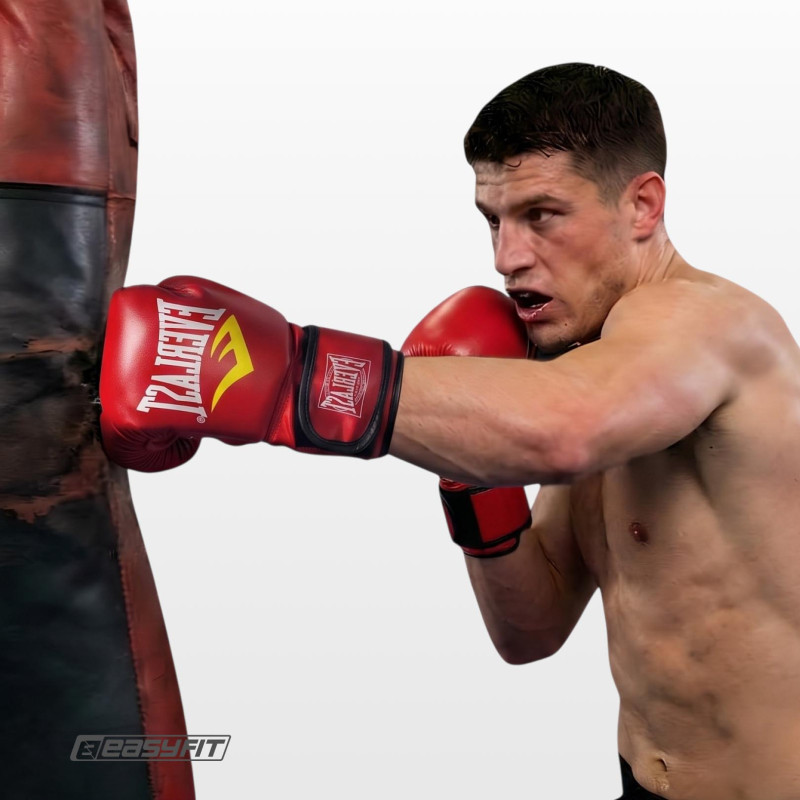 Боксерские перчатки Everlast 6 унций (6 oz) красные