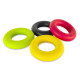 Эспандер кольцо кистевой EasyFit Ring, Диаметр 9 см, Сопротивление 23 кг, Силикон, Желтый