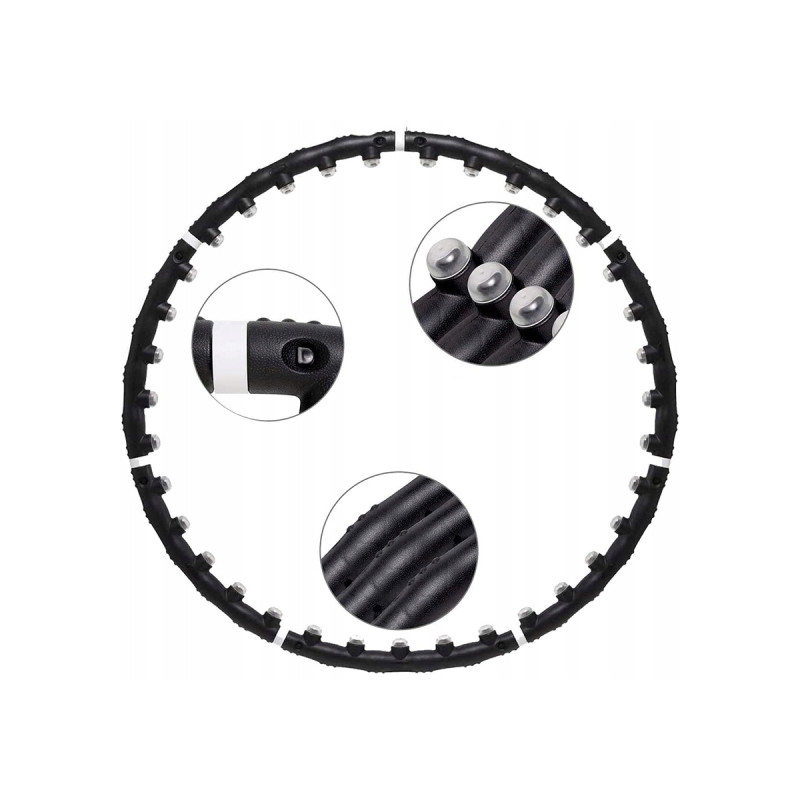 Хулахуп массажный EasyFit Loadstone обруч для талии