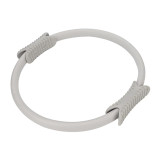 Кільце для пілатесу EasyFit, Діаметр 38 см, Поліпропілен, EVA, Сірий