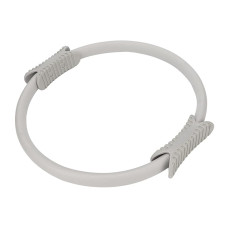 Кільце для пілатесу EasyFit, Діаметр 38 см, Поліпропілен, EVA, Сірий