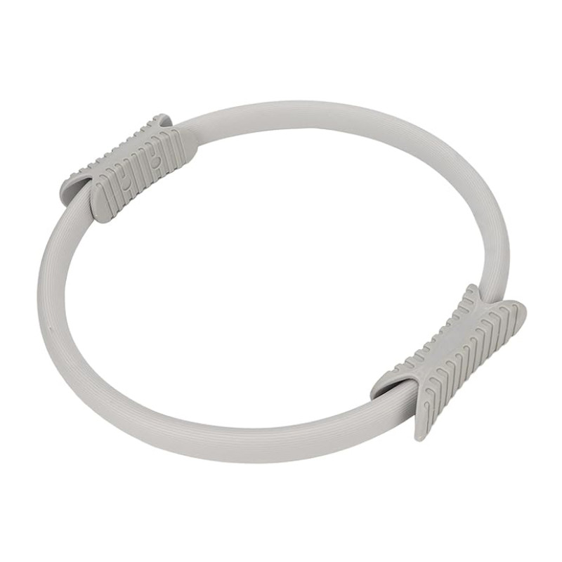 Кільце для пілатесу EasyFit, Діаметр 38 см, Поліпропілен, EVA, Сірий