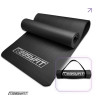 Килимок EasyFit для пілатесу та фітнесу, 180x60 см, товщина 10 мм, NBR, чорний