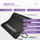 Коврик EasyFit для пилатеса и фитнеса, 180x60 см, толщина 10 мм, NBR, черный