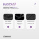 Професійний килимок EasyFit Pro для йоги, 184x68 см, товщина 5 мм, каучук, чорний